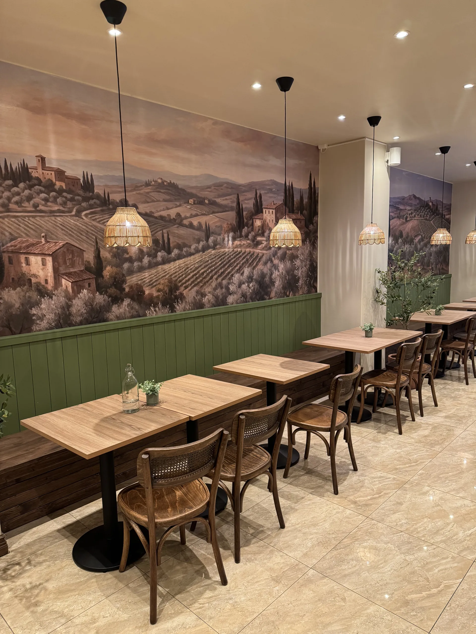 Piada Mia restaurang – varm och inbjudande atmosfär